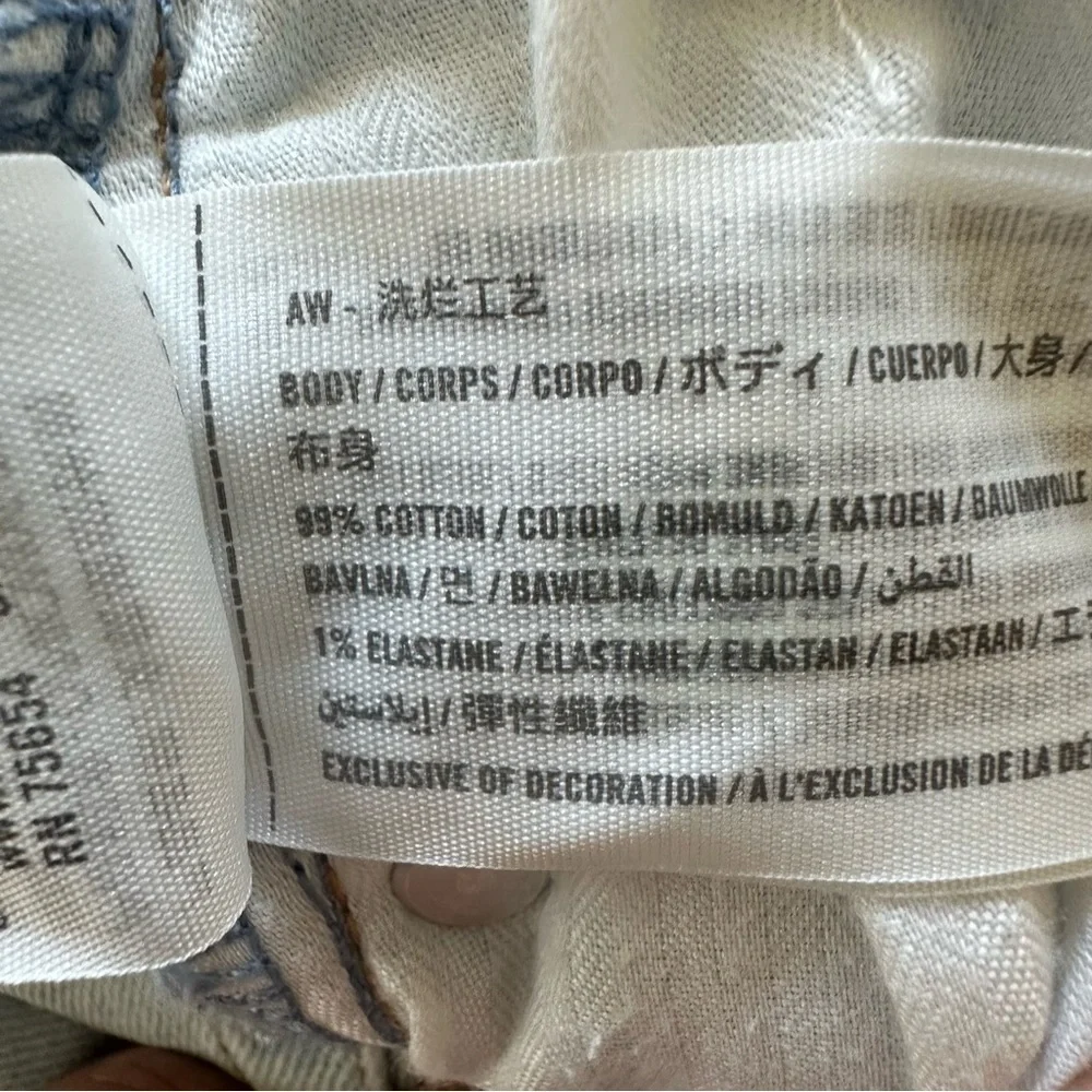 Abercrombie & Fitch Light Blue Boyfriend Jeans